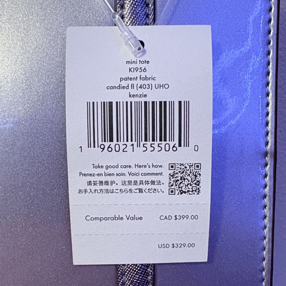 Kate Spade Shiny Tote Bag - Picture 2 of 4